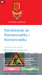 Mobile Screenshot of opcina-kaptol.com